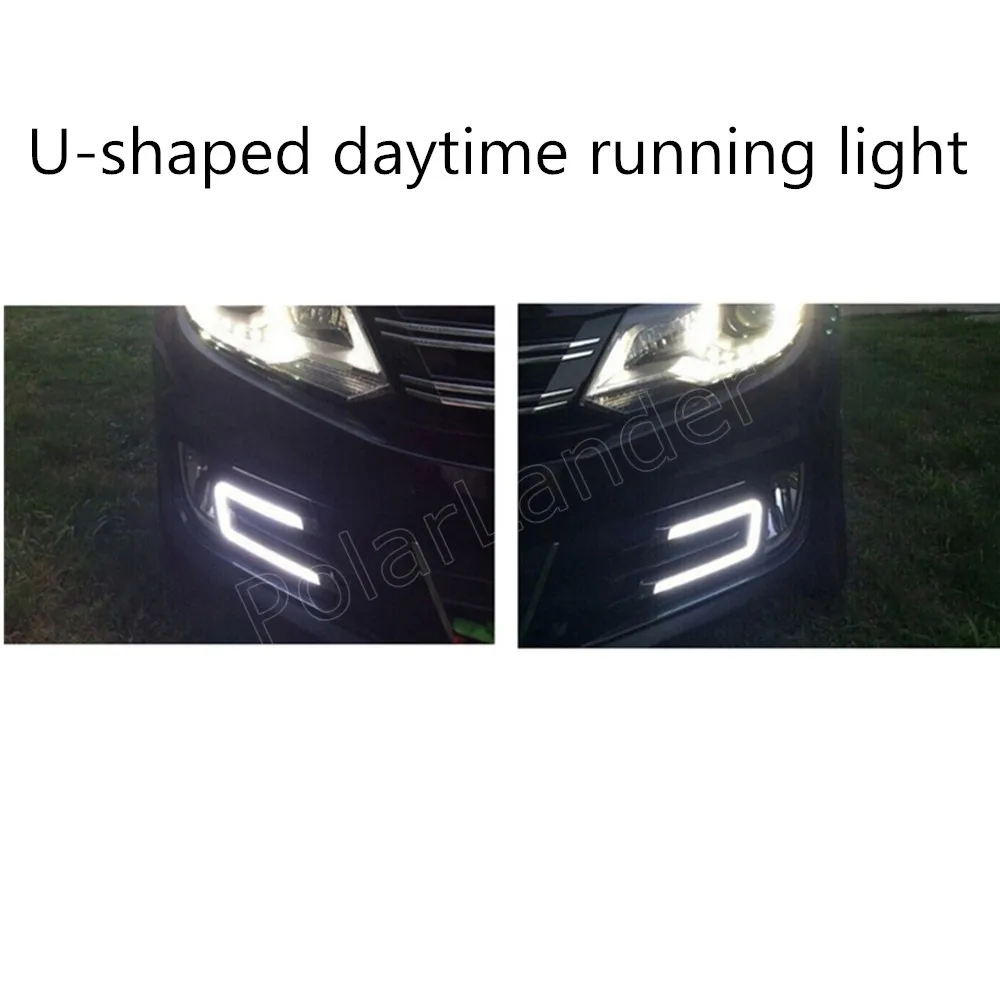 best quality 2 pieces Car Running Lights LED Daylight Head Lamp