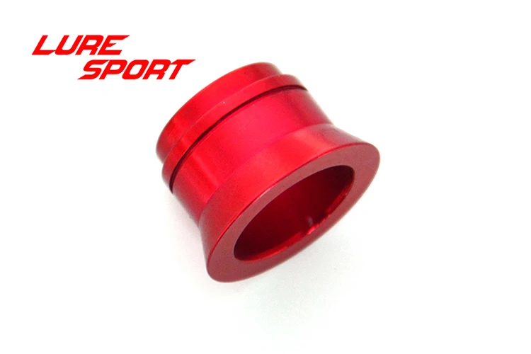 Anel de Espaço de Alumínio com Passo Lulesport Carretel Assento Parte Haste Verificação Vento Edifício Componente Reparação Acessório Diy 6 Pçs 8 verificação vento edifício componente reparação haste acessório diy