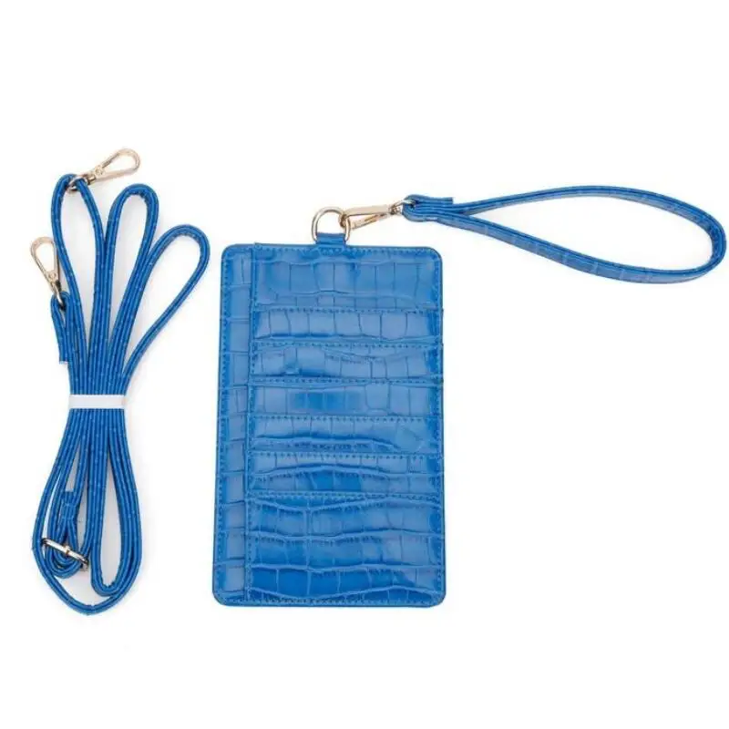 

Fashion Genuine Leather Mobile Card Holder Python Pattern Leather Pouch Shoulder Crossbody Bag Crocodile Mobile Card Bag