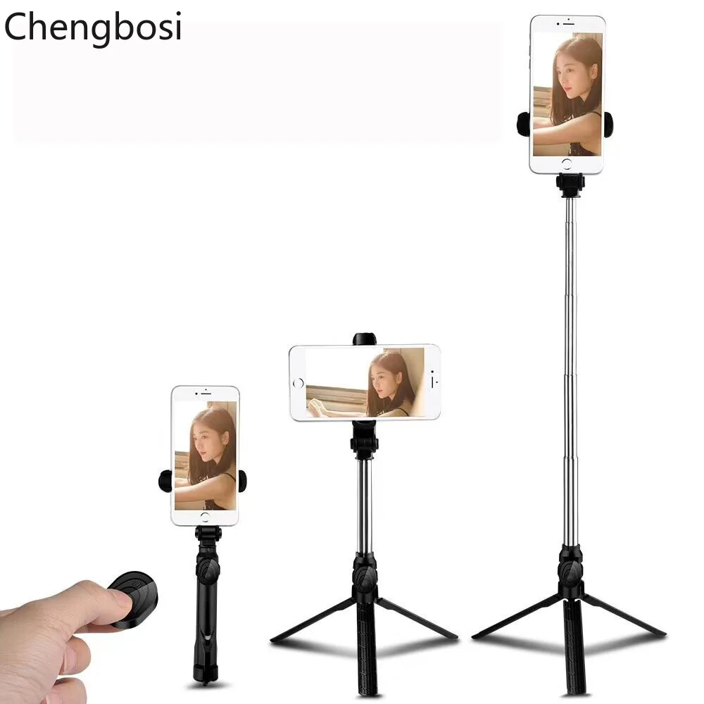 3 In 1 Wireless Tripod Monopod Selfie Stick Bluetooth with Button Selfie Stick for Android OS Iphone 678 Plus IOS Selfie Sticks 3 In 1 Wireless Tripod Monopod Selfie Stick Bluetooth with Button Selfie Stick for Android OS Iphone 678 Plus IOS Selfie Sticks