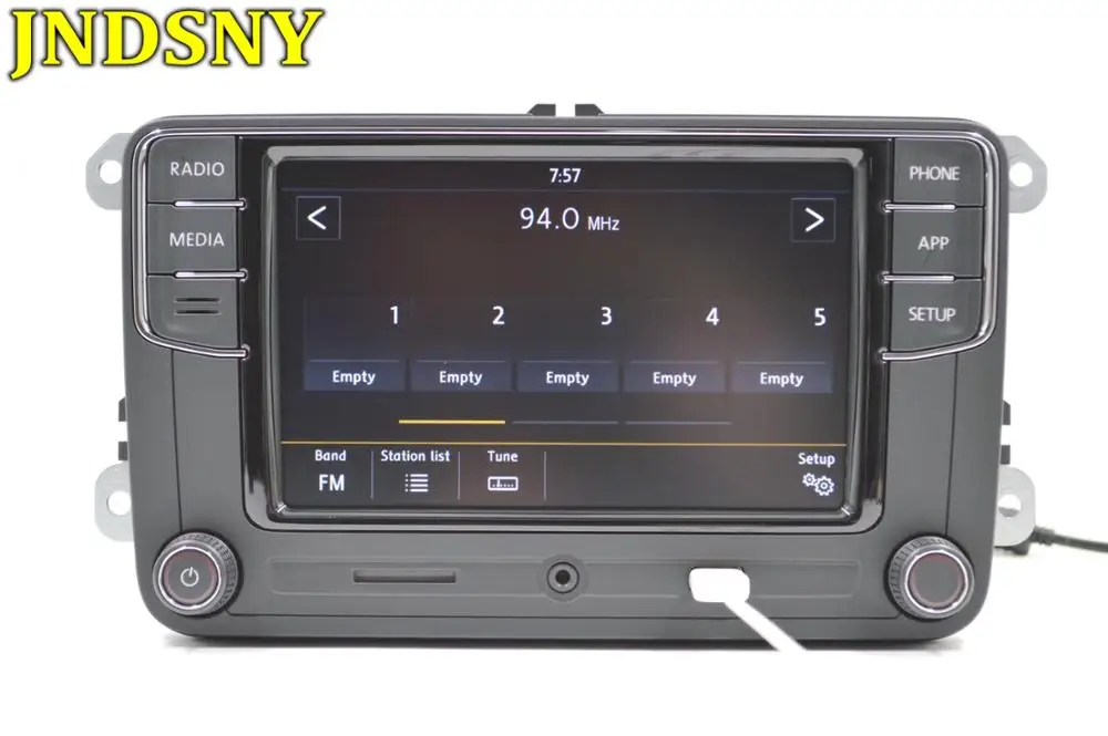 JNDSNY RCD330g CarPlay RCD330 Plus CarPlay автомобиль MIB радио для VW Golf 5 6 Jetta MK5 MK6 CC Tiguan Passat B6 B7 Polo 6RD035187B