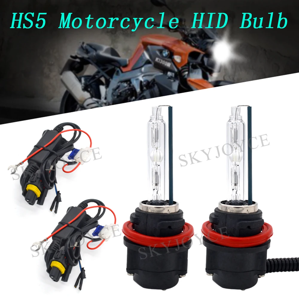 SKYJOYCE 55 Вт мотоциклетная Биксеноновая HID лампа HS5 для PCX125 PCX 125 150 Комплект ламп