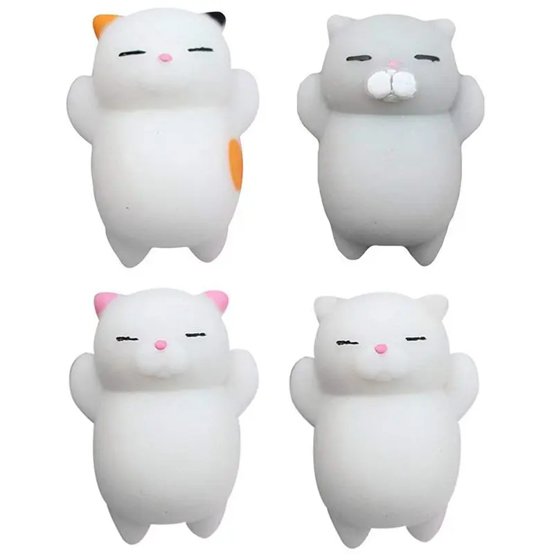 

4 Pack Kawaii Squishies Toys Squishy Toys Squishy Packages Animal Squishy Mini Stress Toys for Kids and Adults (4 Pack)