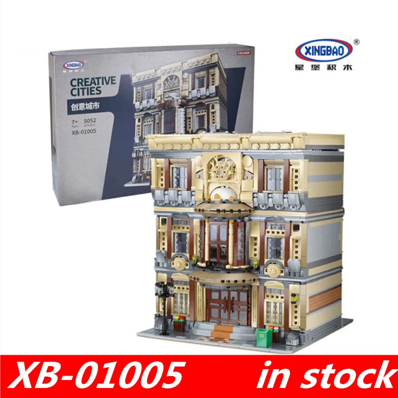 

Xingbao 01005 xingbao Genuine Creator MOC City Series The Maritime Museum Set lepin Creator Building Blocks Toys for child