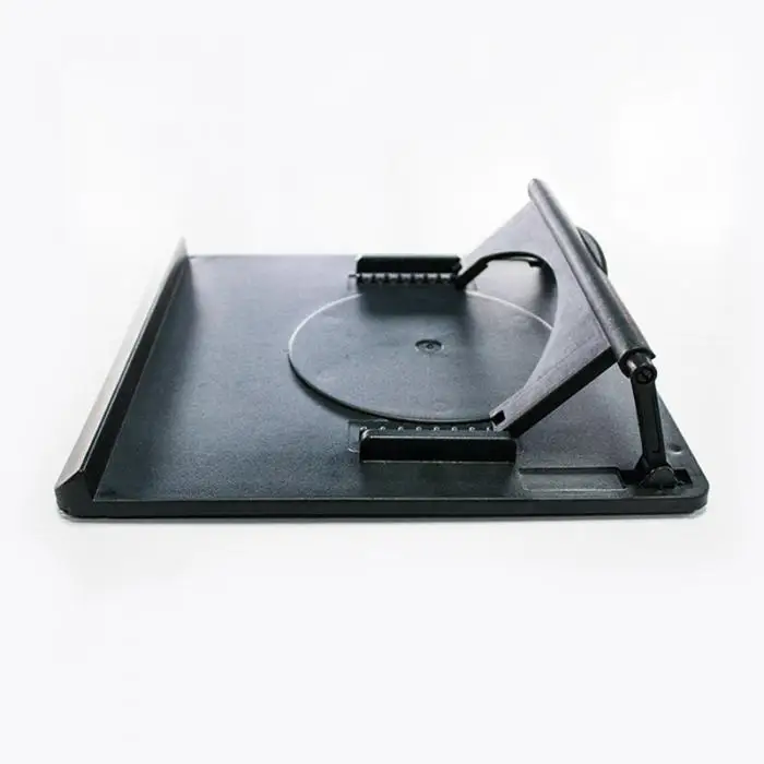 Высококачественный ноутбук стенд компьютерный стол лоток держатель для охлаждения Регулируемая 360 Вертлюг база
