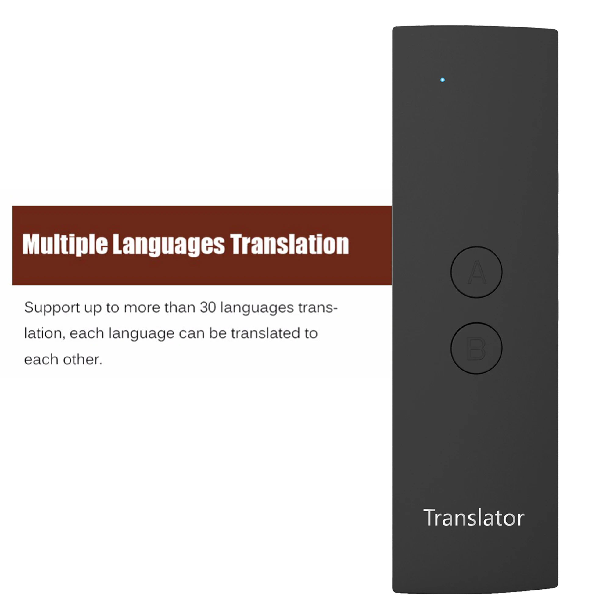 Bluetooth Смарт мгновенный голосовой переводчик 28+ языков речевой интерактивный туристический инструмент для бизнесменов портативные переводчики
