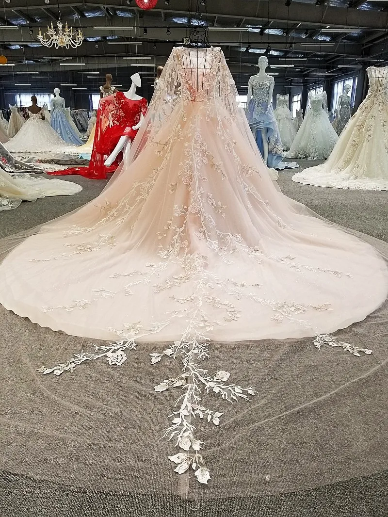 LS00286 аппликация без рукавов смотреть через спину бальное платье кружева роскошные вечерние платья с длинными накидками реальные фотографии