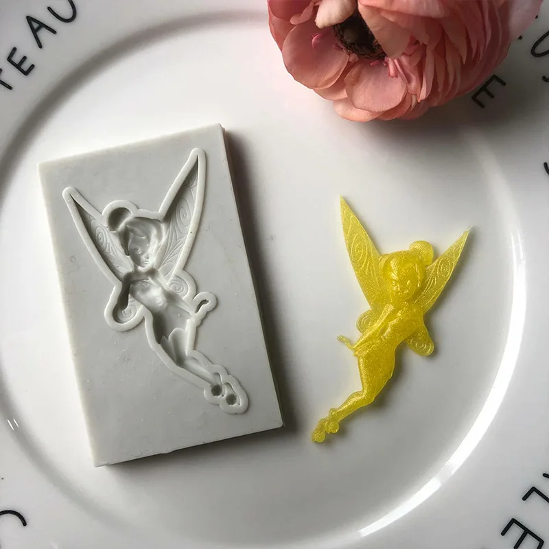 

Spot Wholesale Flower Fairy Silica Gel Mould Mobile Phone Drop Gel Mould Decorative DIY Mold XGY-24