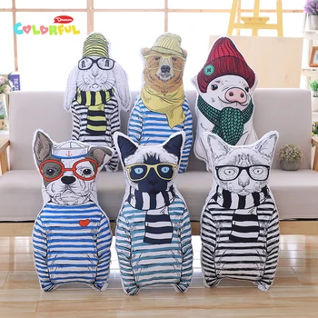

1PCS 60CM ins Nordic Wind Cartoon Cute Animal Plush Pillow, Kids Toys, Creative Animal Sofa Cushions, Home Decor, Christmas Gift
