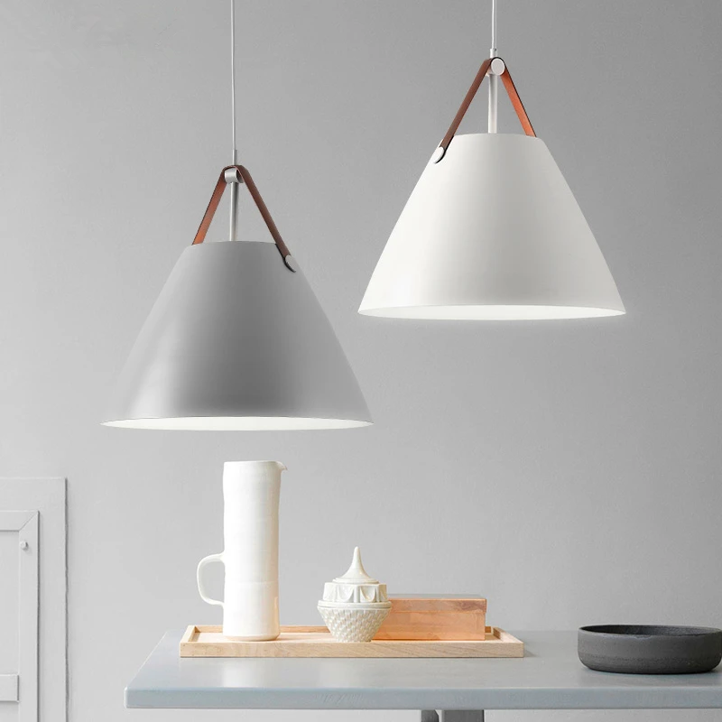 Nordic style modern minimalist creative hanging lights bar living room lamps dining room bedroom Pendant Lights