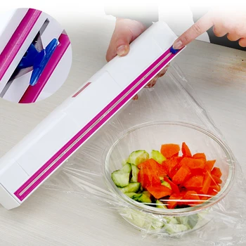 

Fresh-Keeping Film Cutter Genuine 6th Generation New-Style Fresh-Keeping Film Cutter Household Fresh-Keeping Film Cutting Box