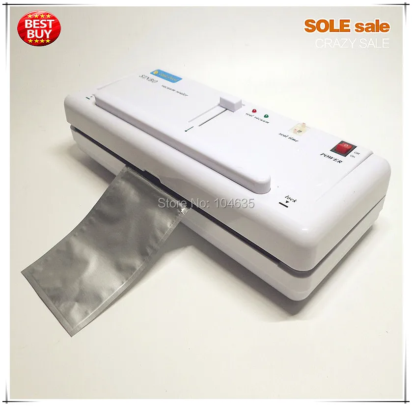 Sinbo Dz280 Household Food Vacuum Plastic Bag Sealer Machine For Food