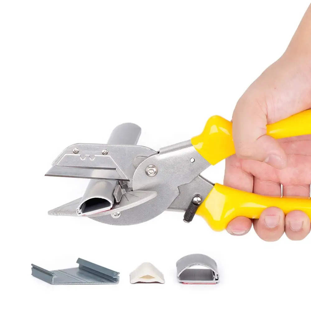 

Edge banding scissors Professional Multi Angle Miter Cutter Woodworking Cutter Trim Tools 45 to 120 Degree with 10 Spare Blade