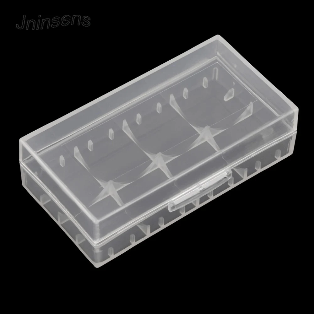 

18650 Plastic Battery Protective Cases Batteries Case Hard Storage Boxes Holder For 18650 Rechargeable Battery Transparent