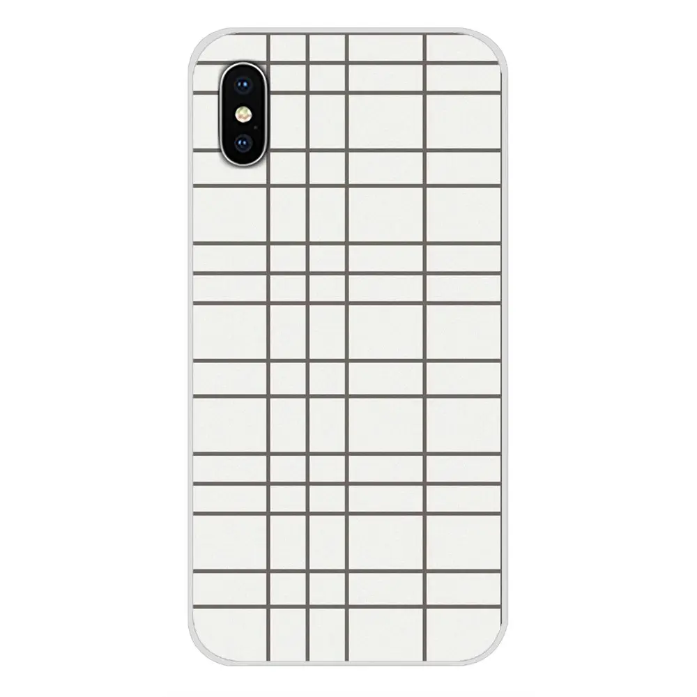 Полосатая черно-белая клетка для Motorola Moto x4 E4 E5 G5 G5S G6 Z Z2 Z3 G3 G2 C играть плюс аксессуары для телефона чехлы - Цвет: images 7