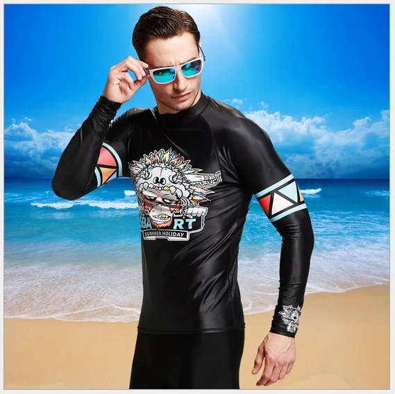 Sbart men swimming surfing shirt wetsuit men swimsuit,jumpsuit,windsurf
