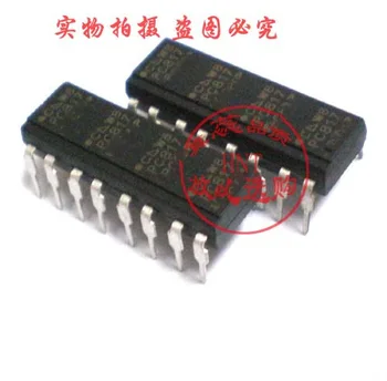 

Free shipping 40pcs/lot PC847 DIP optocoupler four PC817 PC817-4 DIP16 new original