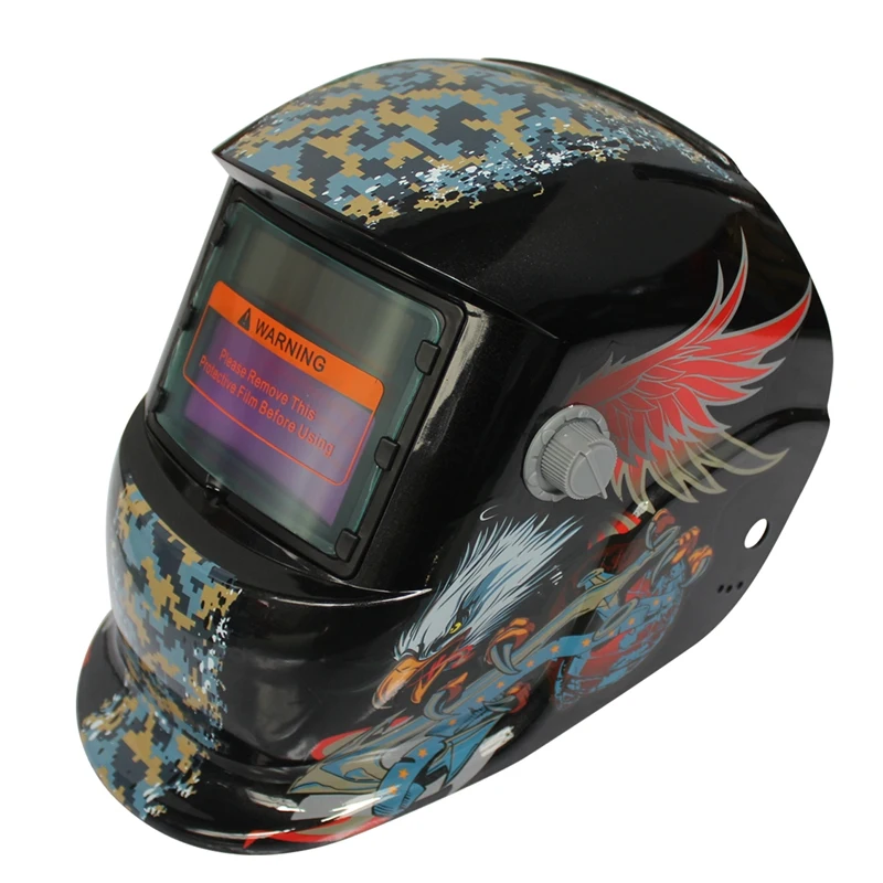 AYHF 2018 New Pro Solar Welder Mask Auto Darkening Welding Helmet Camo