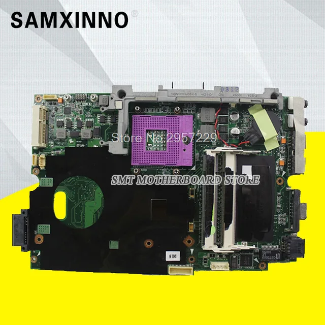 Цена SMT K40IN K50IN материнская плата для ноутбука ASUS K40IN K50IN X8AIN X5DIN K40IP K50IP K40I K50I K40 K50 Тесты оригинальная материнская плата