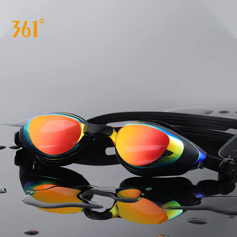 361 очки для плавания для близорукости, для мужчин и женщин, для взрослых, HD, водонепроницаемые, противотуманные, по рецепту, очки для плавания, спортивные, для мужчин, t - Цвет: SLY196042J-2