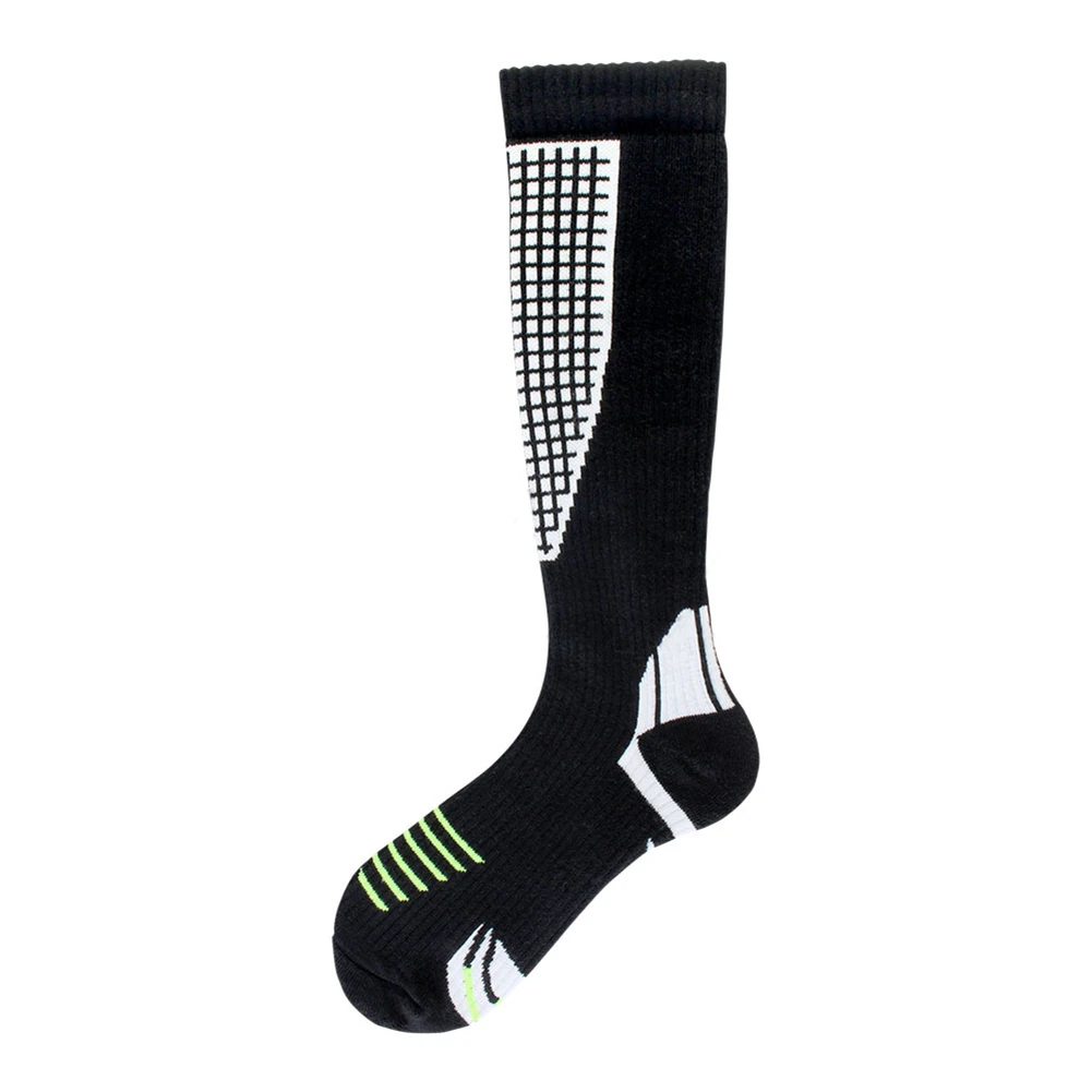 Супер толстые носки Лыжные носки из полиэфирного волокна для мужчин и женщин толстые спортивные носки длина полотенец