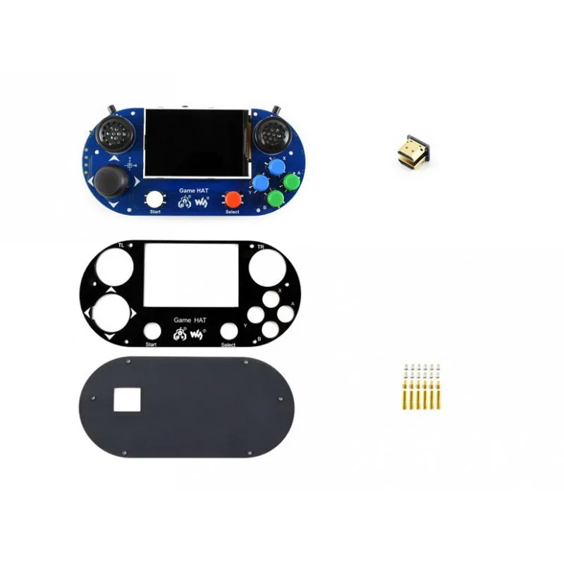 Игровой контроллер Raspberry Pi 3B +/4B С ЖК экраном 3 5 дюйма HDMI геймпад на борту Сделайте