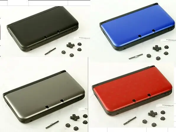 

Full Housing Shell Case For 3DSXL silver gray for 3DS XL/3DS LL game console replacement