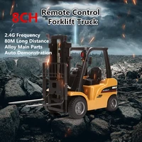 New Forklift Alloy Metal Plastic 1:10 2.4G 8CH M-Power Remote Control RC Monster Car Vehical Multi-Players Toy RC Tractor Trucks 1