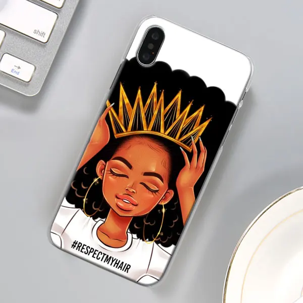 MELANIN POPPIN чехол для телефона для Apple iPhone X XR 7 8 Plus 6 6s Plus XS MAX 11 Pro Max SE чехол для телефона Coque - Цвет: 07