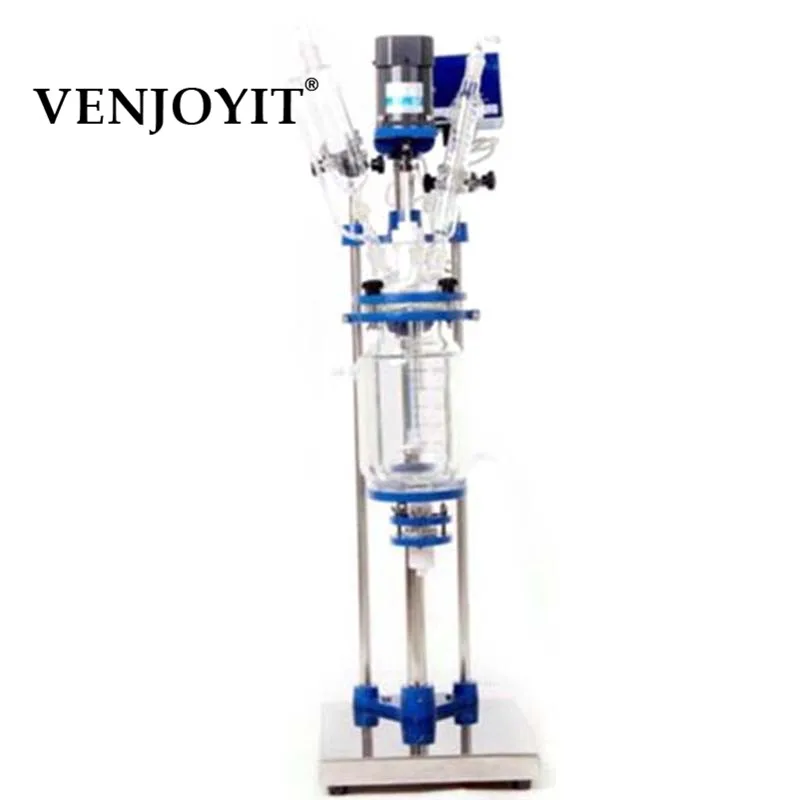 20 л химический лабораторный жаккардовый стеклянный реактор с цифровым