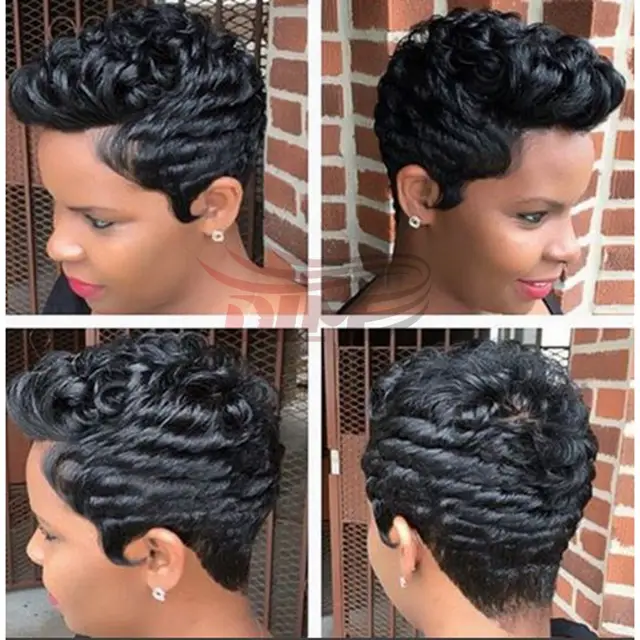 Peerless Virgin Peruvian Hair Short Weave Human Hair Black Women