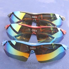 GIZABOSS поляризованный Велоспорт Солнцезащитные очки Открытый спортивный велосипед очки велосипедные 29 г очки 5 Объектив