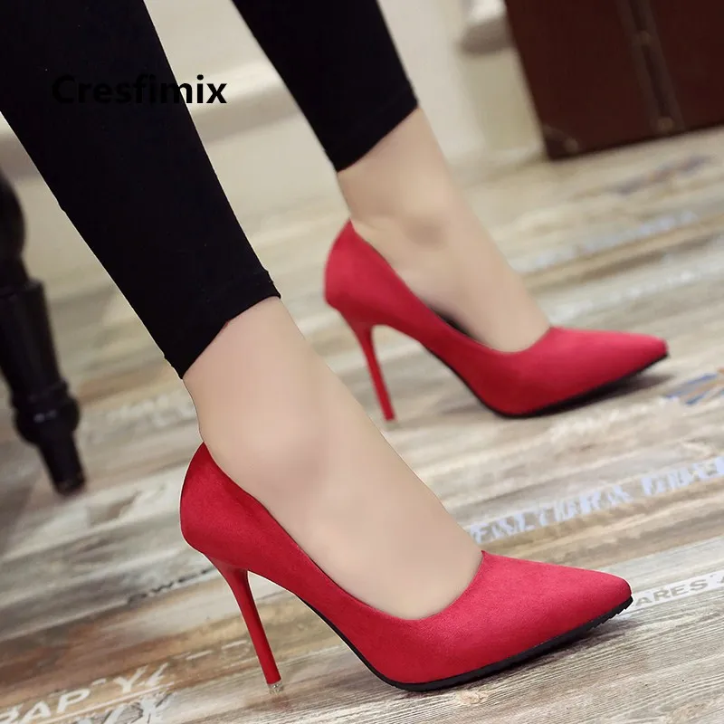 Women Cute Comfortable Spring & Summer Red Office Pointed Toe High Heel Pumps Lady Fashion Sweet Black High Heel Shoes E2912 Women Cute Comfortable Spring & Summer Red Office Pointed Toe High Heel Pumps Lady Fashion Sweet Black High Heel Shoes E2912