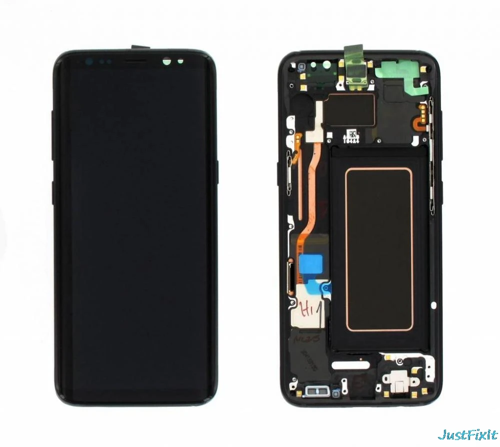  For Samsung Galaxy S8 S8 PLUS G950 g955 g950f g955f Burn-in Shadow lcd display with touch screen Di
