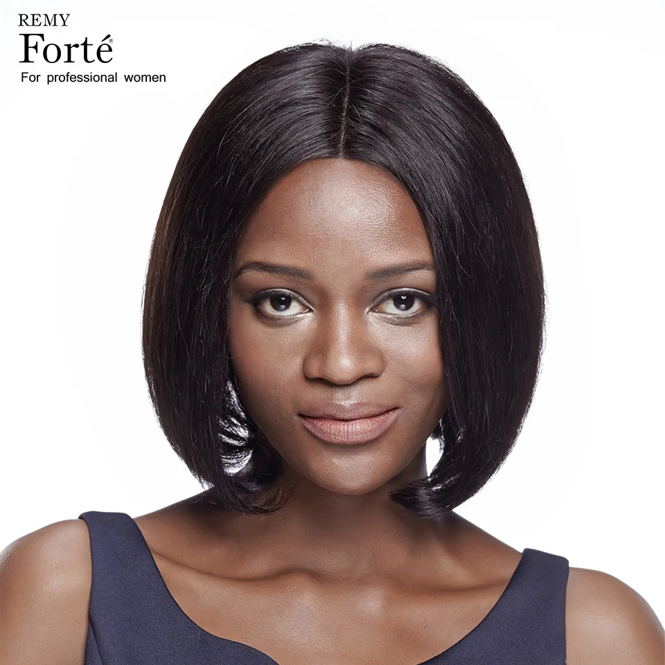 

Remy Forte Lace Front Human Hair Wigs Short Bobo Human Hair Wigs 100% Remy Brazilian Hair Wigs Straight U Part Refreshing Wigs