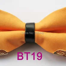 YIBEI Coachella Галстуки Регулируемые золотые бабочки тканые двухслойные одноцветные галстуки-бабочки смокинг взрослые галстук-бабочка предварительно завязанный металлический