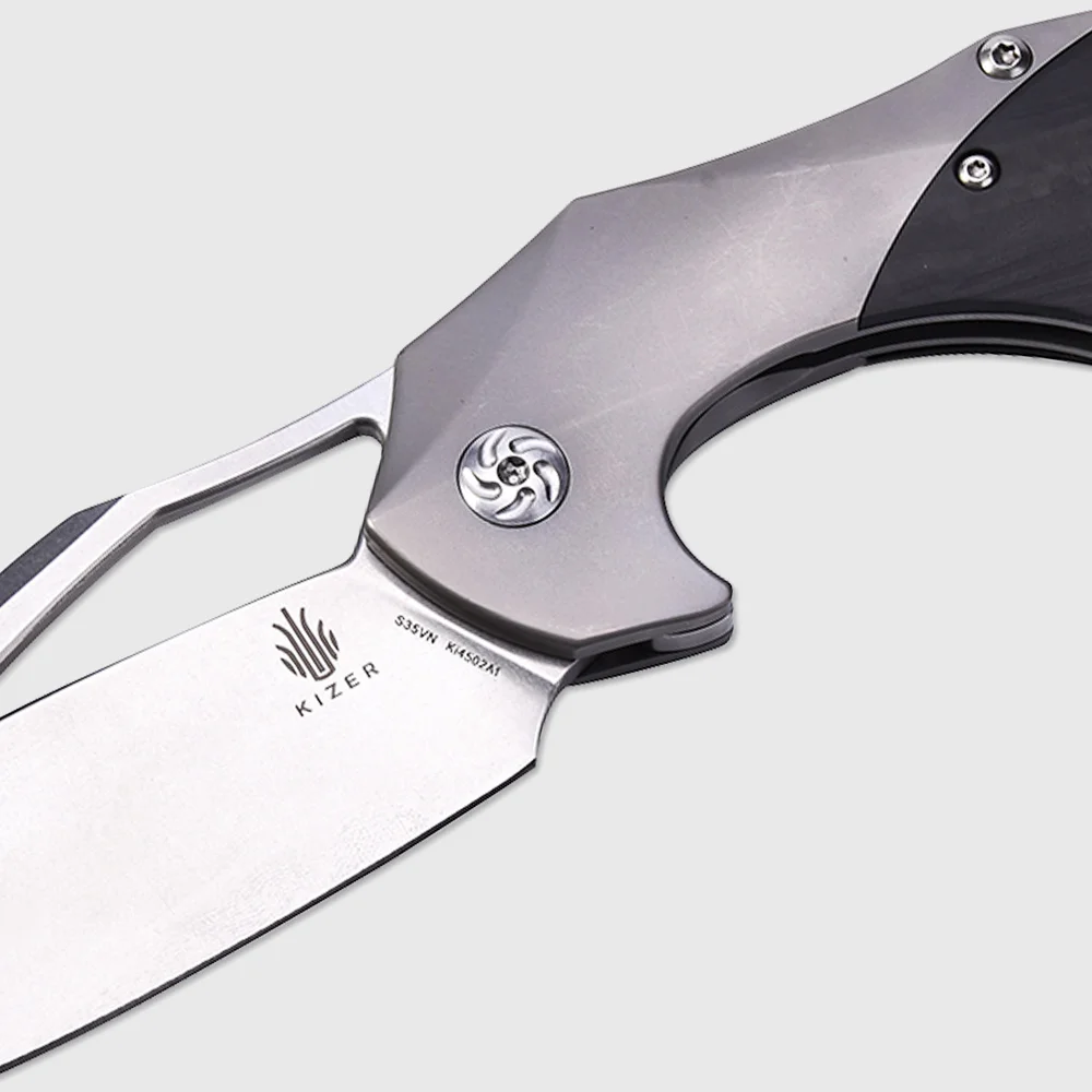 Складной тактический нож Kizer Ki4502A1 боевой резец для выживания предназначенный