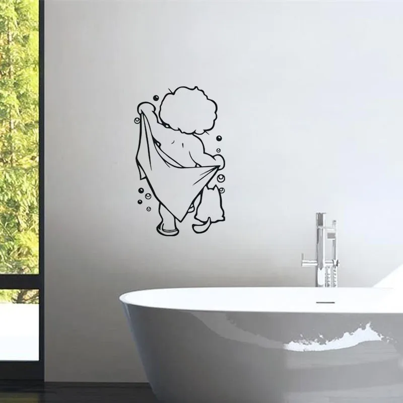 Bathroom Stickers Lovely Baby Love Shower Wall Stickers Cute Children