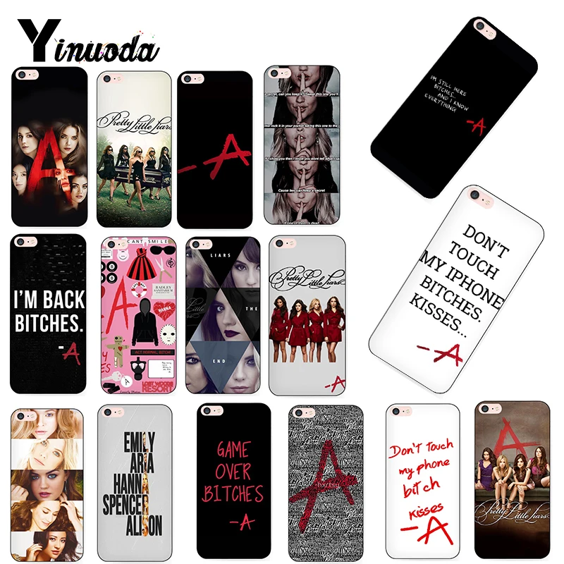 

Yinuoda Pretty Little Liars PLL TV Show Luxury Hybrid phone case for iPhone 8 7 6 6S Plus X XS MAX XR 10 5S 5S SE case Coque