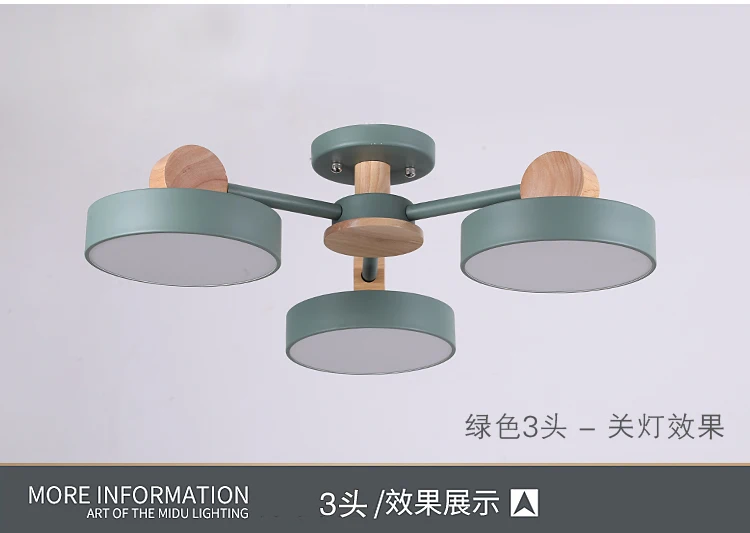 Деревянная люстра в скандинавском стиле для гостиной, современный светодиодный потолочный светильник для спальни, столовой, кухни, подвесные светильники