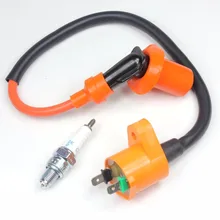MYMotor катушки зажигания+ NGK Spark Plug Гонки Производительность GY6 50cc 150cc мопед скутер 139QMB 157QMJ