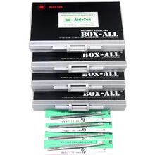 AideTek SMD SMT 0805 1% E96 Резистор Комплект 491 значений 100 шт/значение 4 коробка-все ROHS резистор коробка для хранения пластиковая часть коробка R08E96100