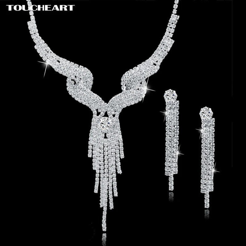 TOUCHEART Wedding Jewellery Set Crystal Bridal Jewelry Sets For Women