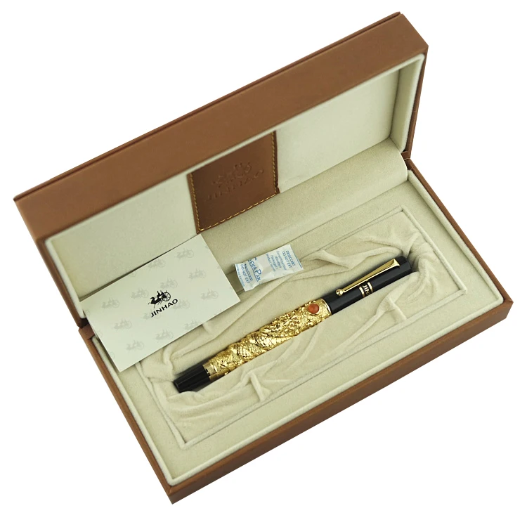 

Jinhao Gift Rollerball Pen High-end Chinese Dragon Pens The Best Business Office Gift with A Luxury Gift Box Stationery