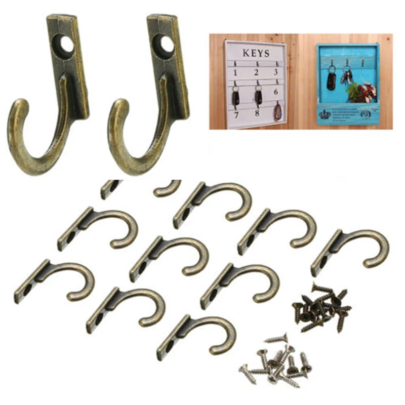 

Wall Mounted Hook Door Bathroom Brass Clothes Hat Towel Robe Hanger Stand