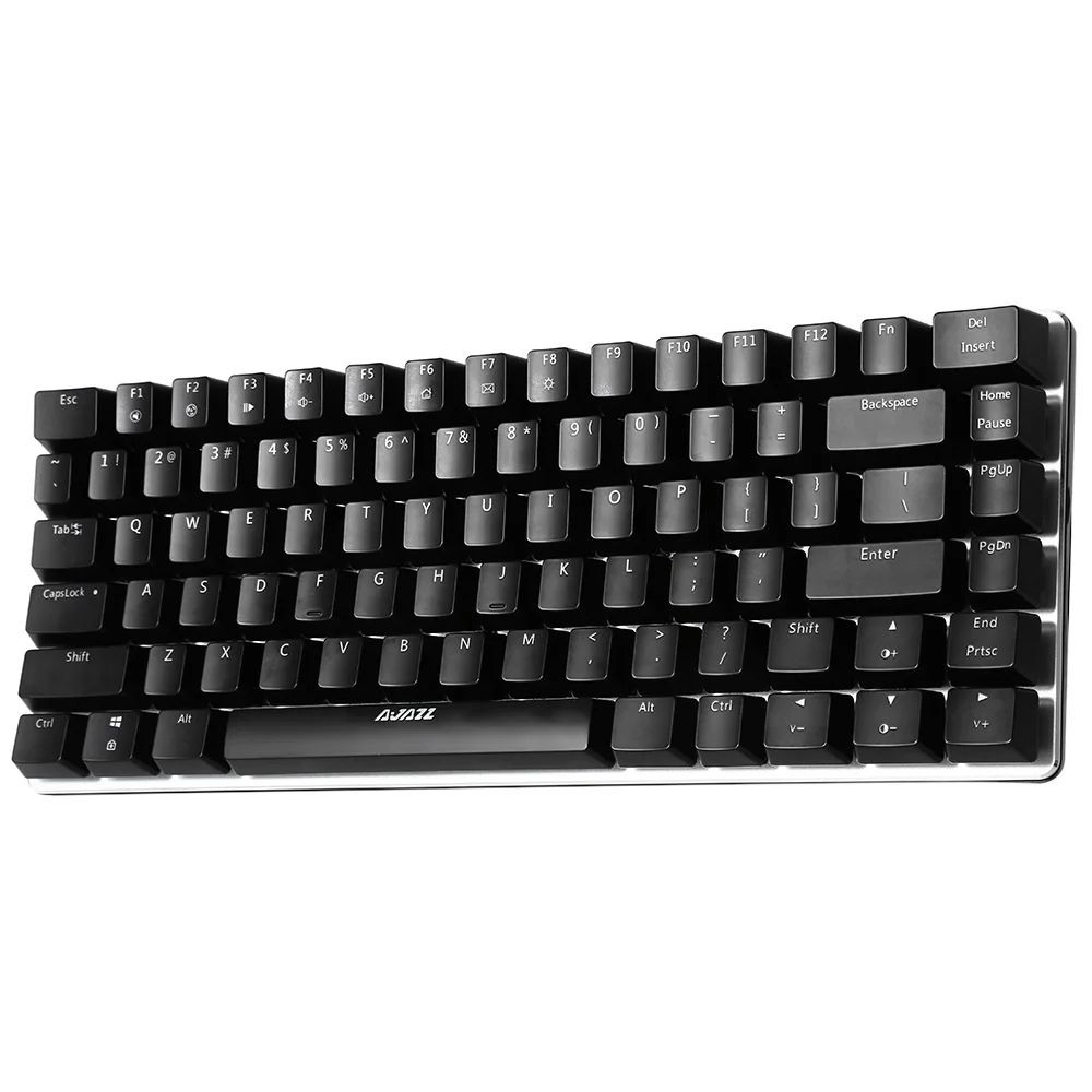 Ajazz AK33 синий переключатель Подсветка Mechaincal Gaming Keyboard 82 ключи|Клавиатуры| |