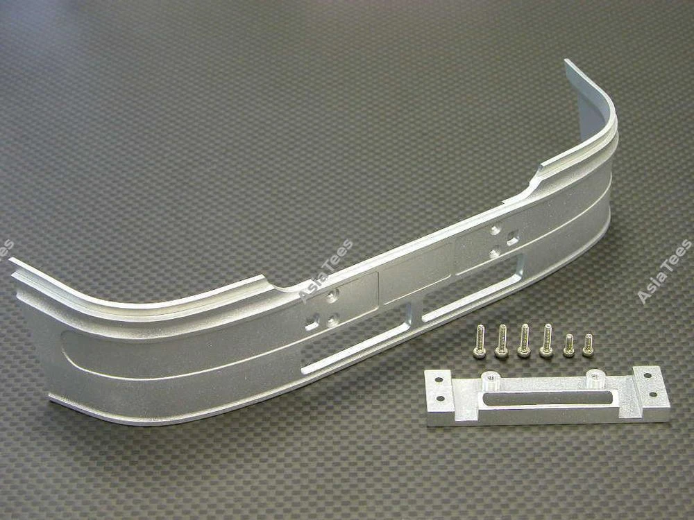 Tamiya 1/14 Truck Aluminum Front Bumper With Mount & Screws For Ford