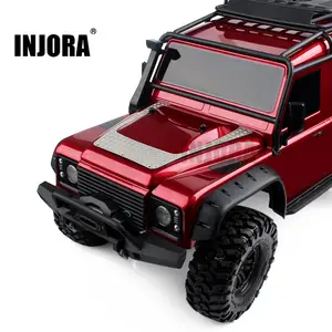 INJORA RC Plaque de Protection RC Chassis Armor Protector Plate pour 1:10 RC Crawler TRAXXAS TRX-4 TRX4