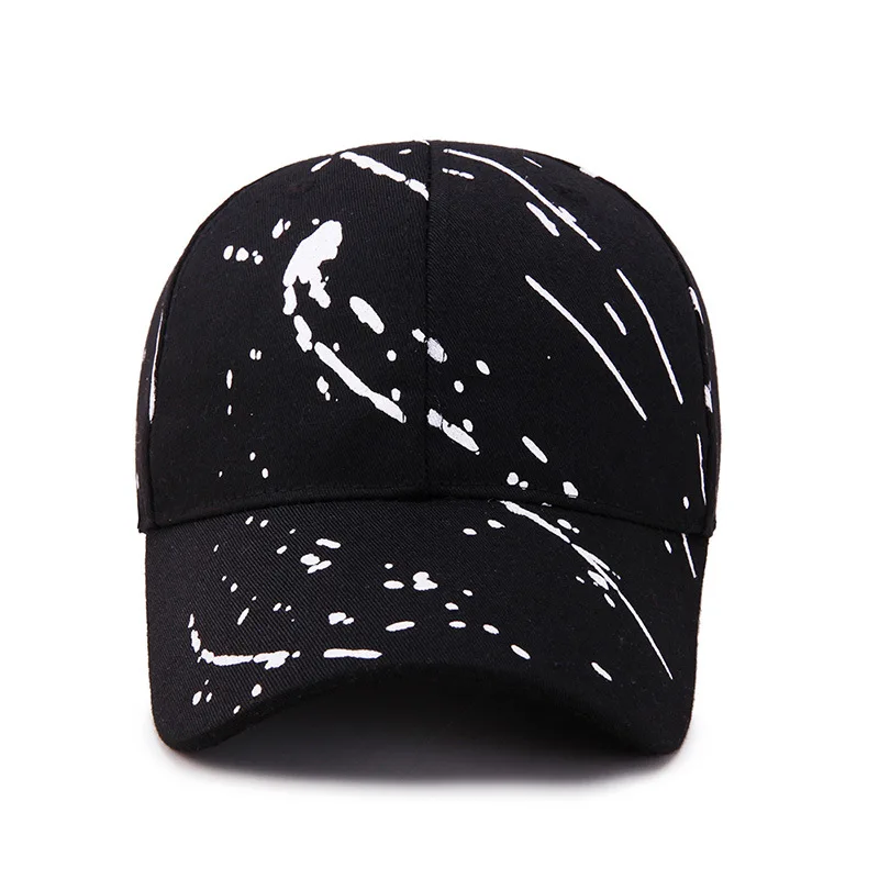 Men Women Printing Raindrops Golf Sunshade Baseball Hat Outdoor Sport Sunscreen Cap Hip-Hop Adjustable Cotton Fishing Hat P29 4