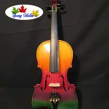 Ручной работы из массива дерева Strad стиль песня цвета Скрипки 3/4, резонансный звук#9529
